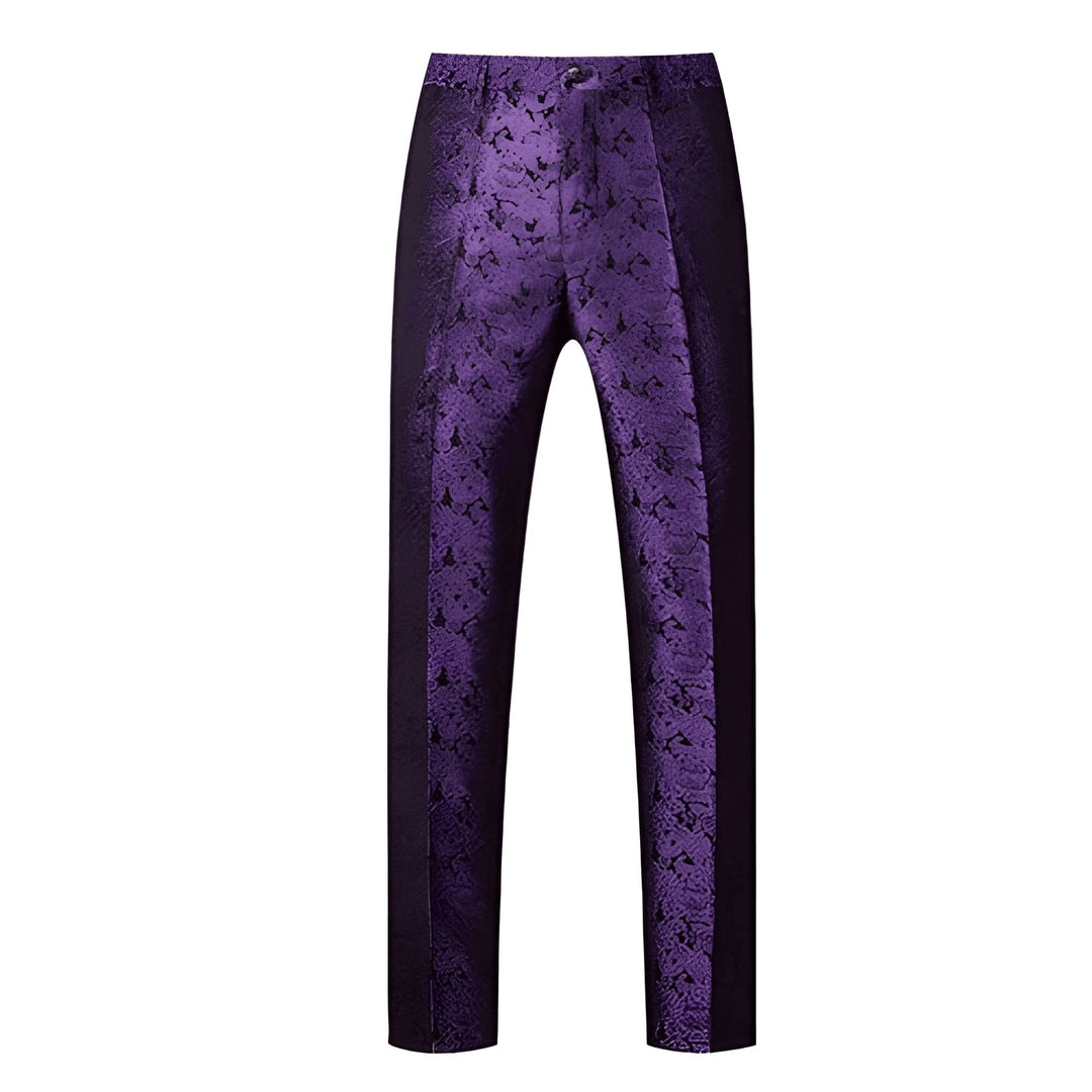 Torino Jacquard Trousers Wynston Duke Purple XS 