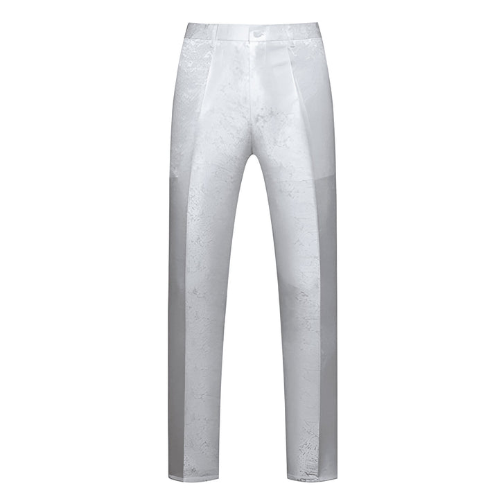 Torino Jacquard Trousers Wynston Duke White XS 