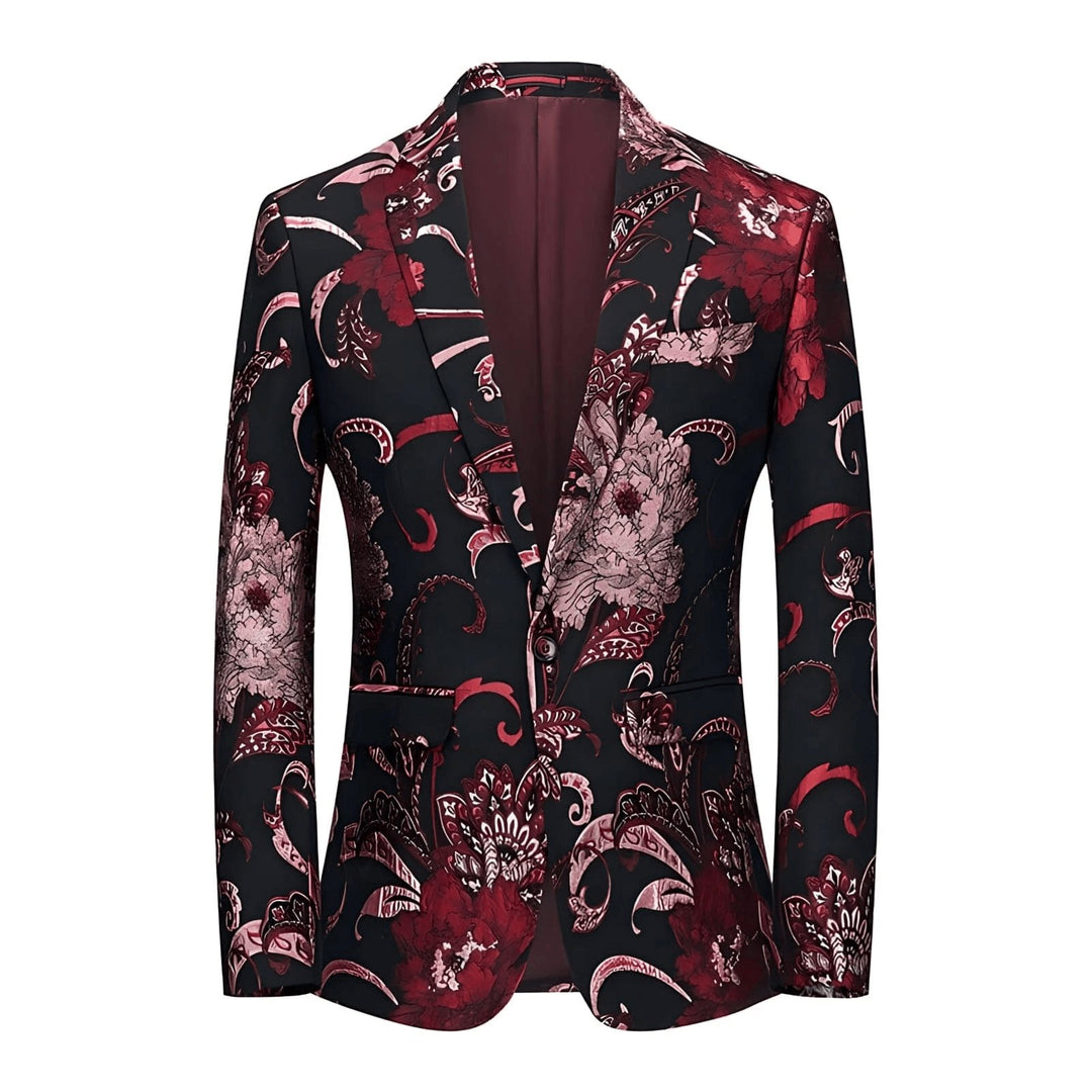 Treadwell Jacquard Blazer Wynston Duke Red XS 