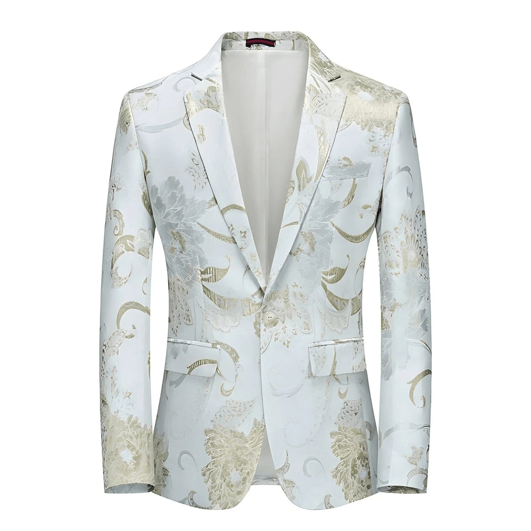 Treadwell Jacquard Blazer Wynston Duke White XS 