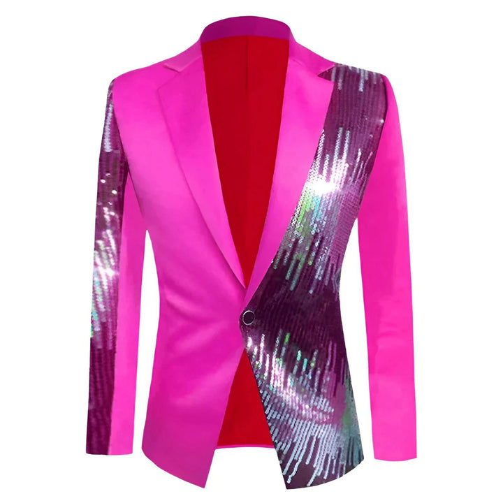 Valebridge Sequin Blazer Wynston Duke Magenta 2XS 