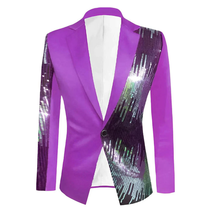 Valebridge Sequin Blazer Wynston Duke Purple 2XS 