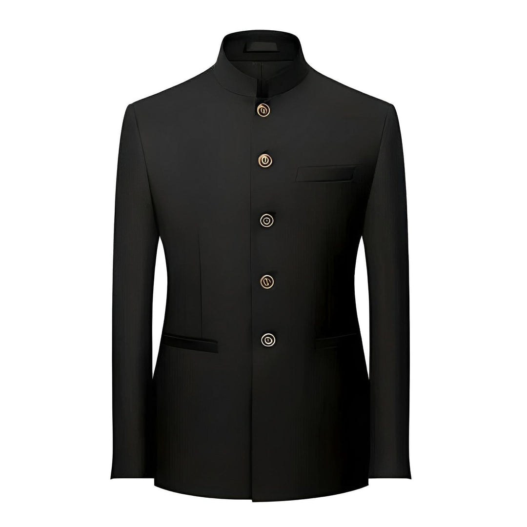 Vardon High-Collar Blazer Wynston Duke Black XS 