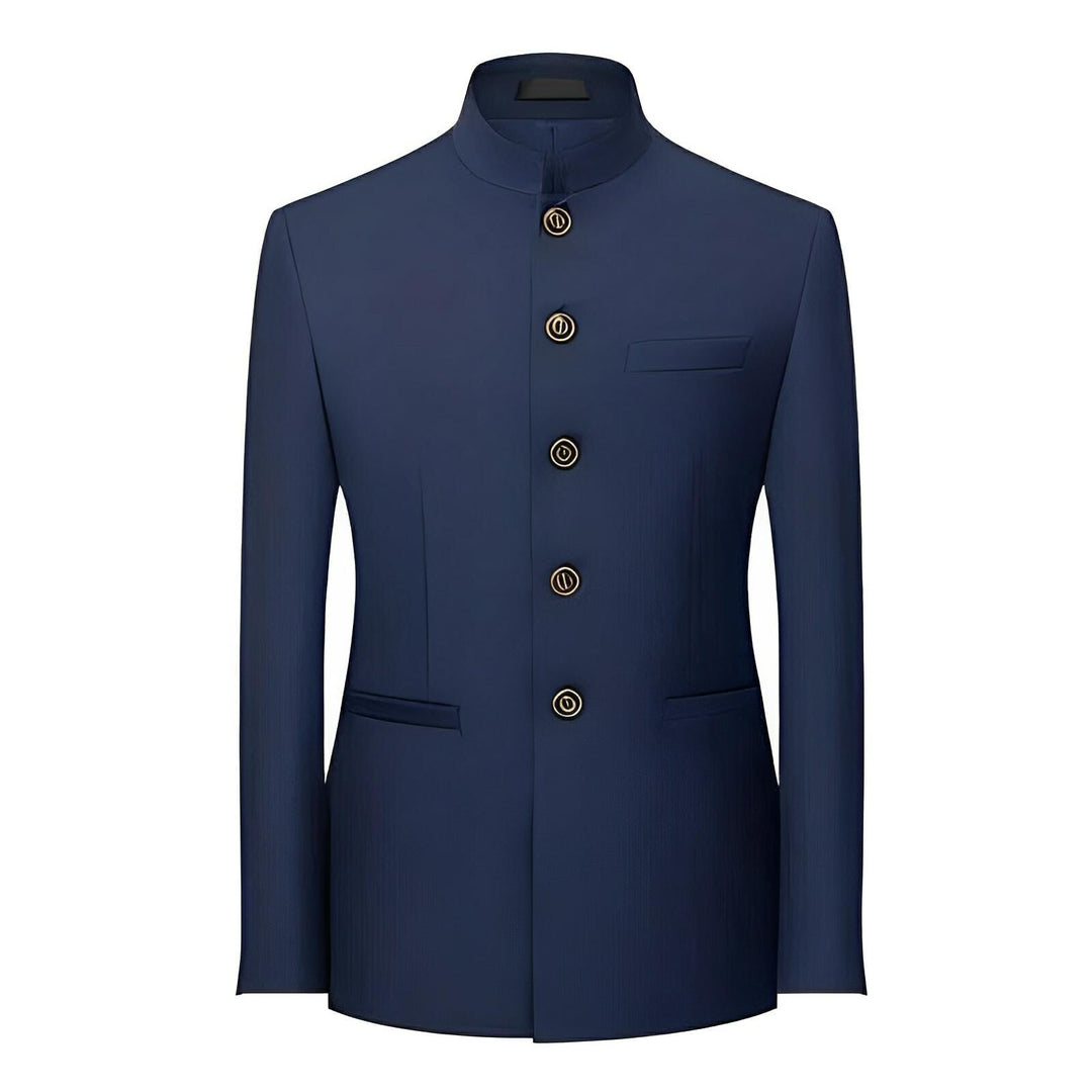 Vardon High-Collar Blazer Wynston Duke Navy XS 