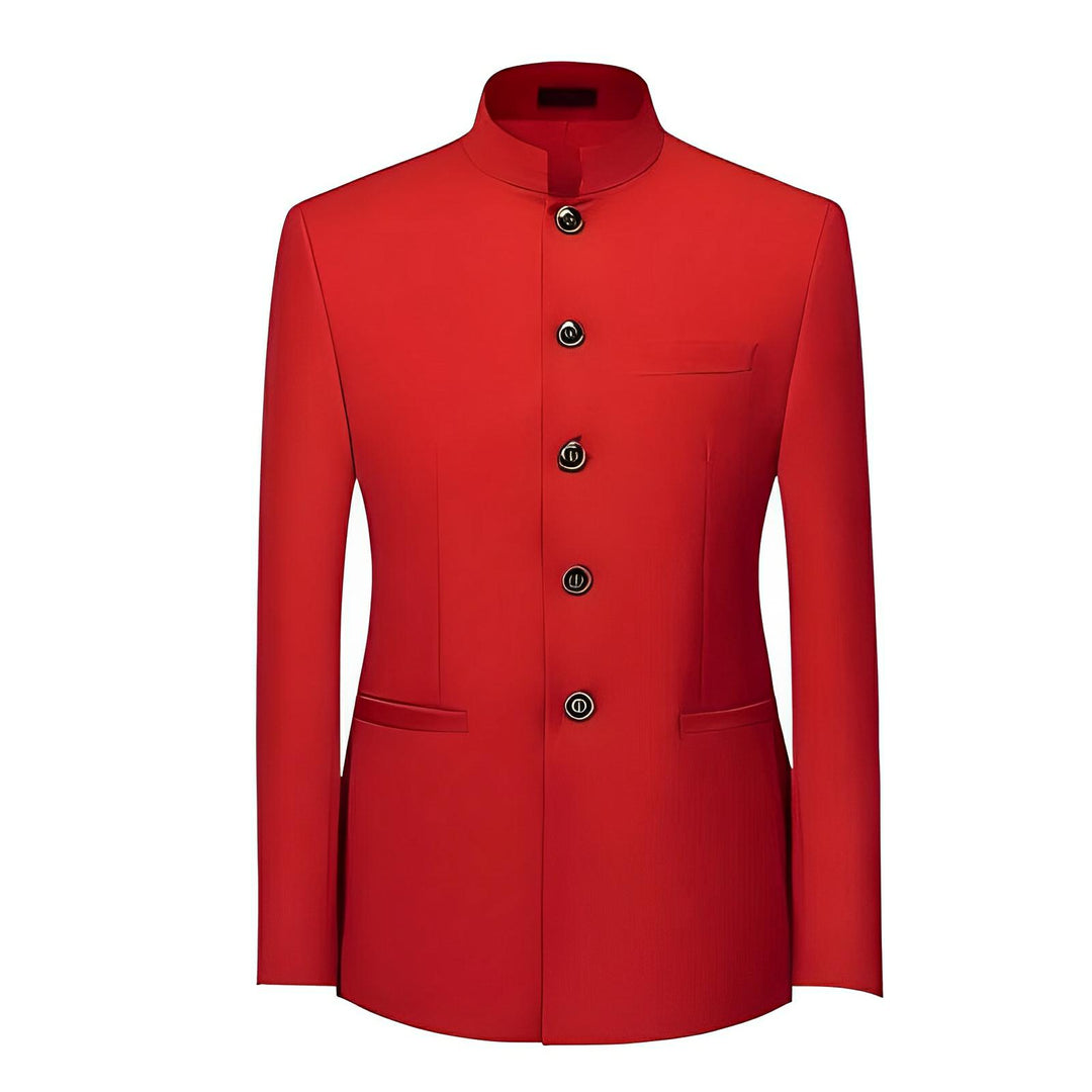 Vardon High-Collar Blazer Wynston Duke Red XS 