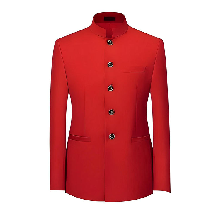 Vardon High-Collar Blazer Wynston Duke Red XS 
