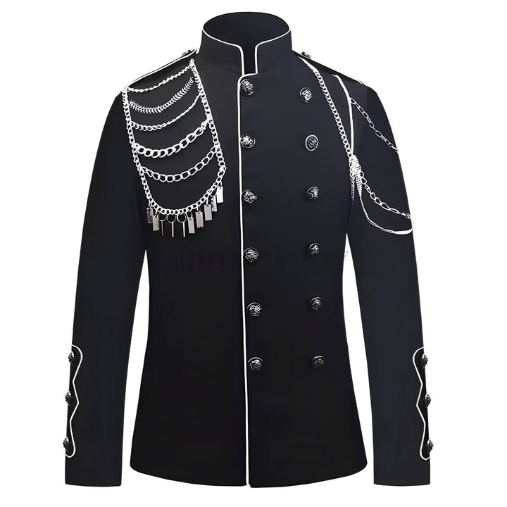 Vickery High-Collar Blazer Wynston Duke 36R 