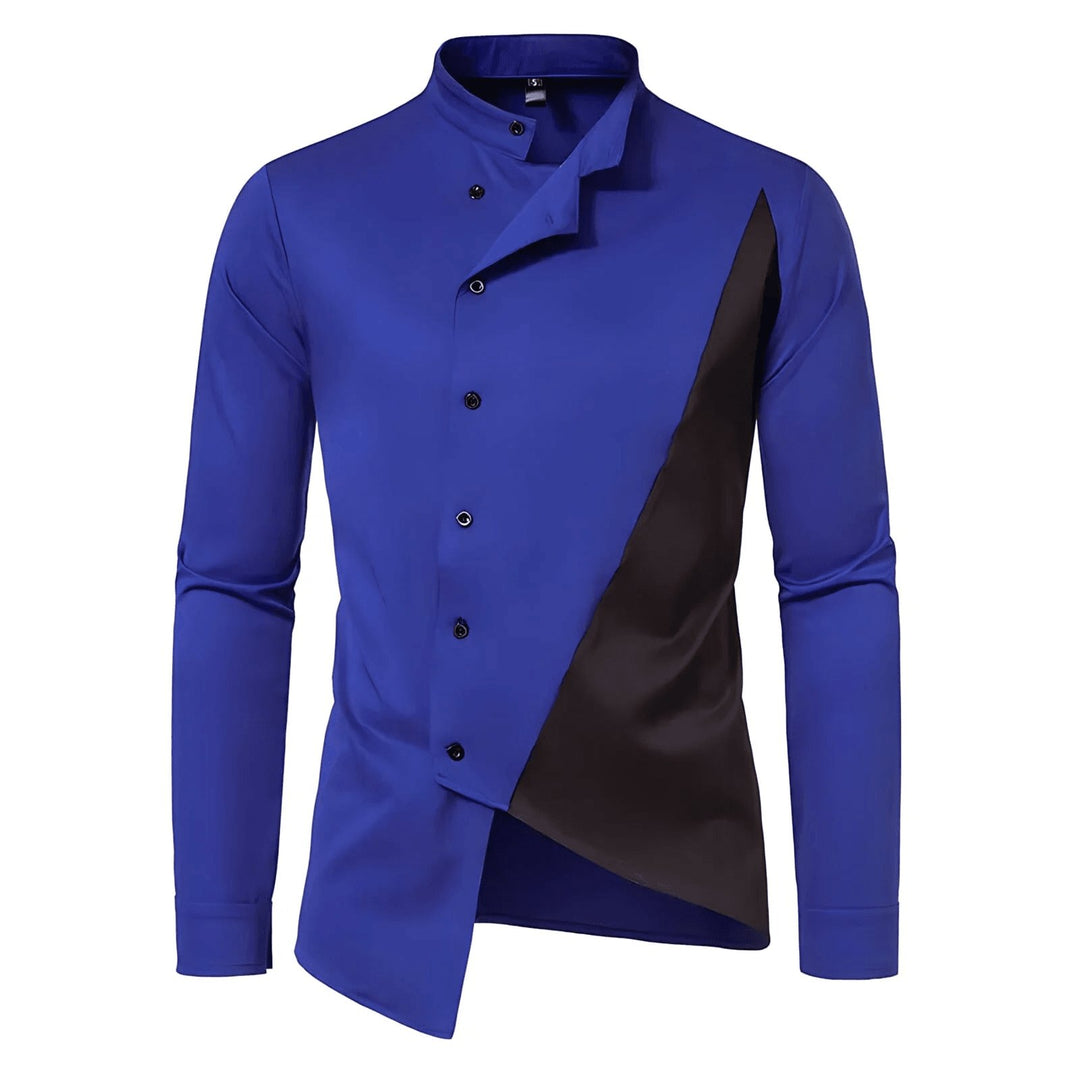 Wainwright Asymmetric Shirt Wynston Duke Blue S 