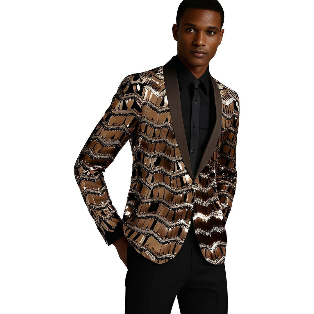 Waldorf Sequin Blazer Wynston Duke 
