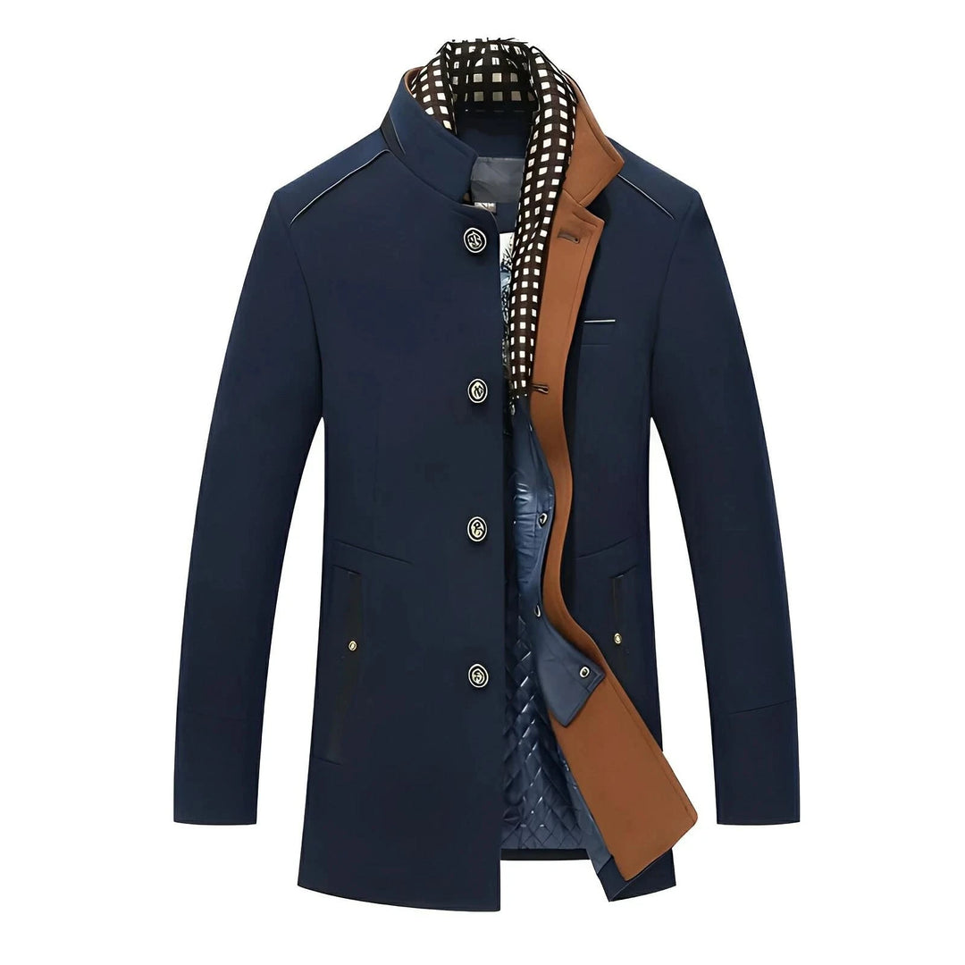 Whitmore Overcoat - Navy Wynston Duke S 