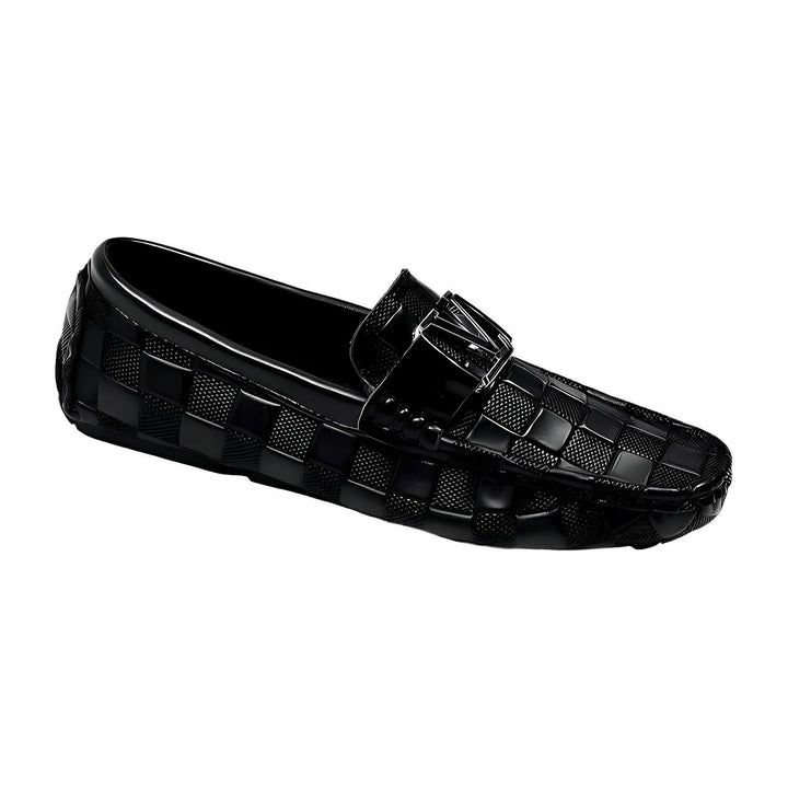 Worthington Leather Loafers Wynston Duke Black 5 