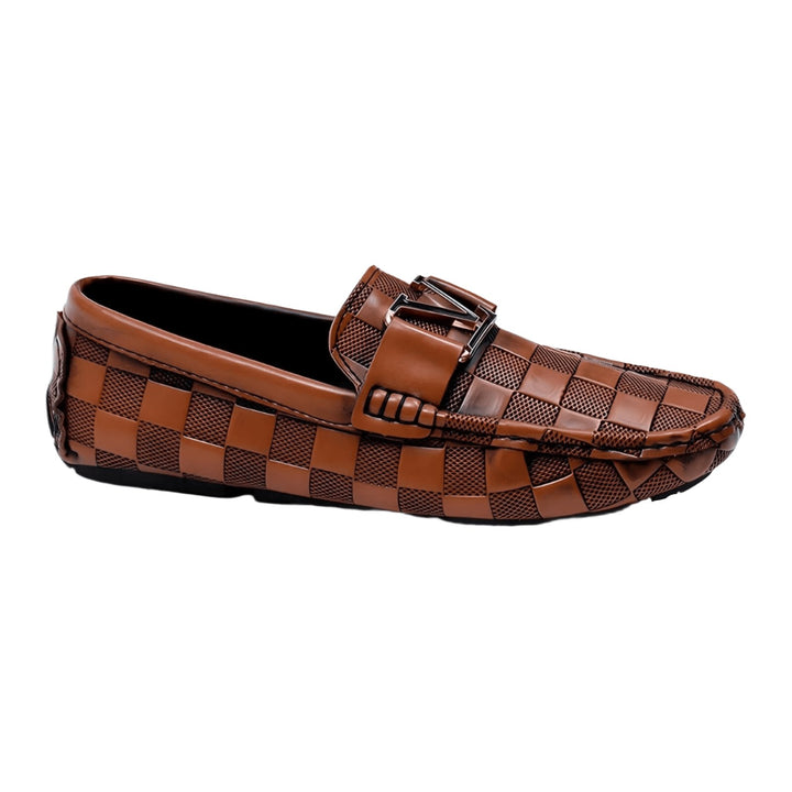 Worthington Leather Loafers Wynston Duke Brown 5 