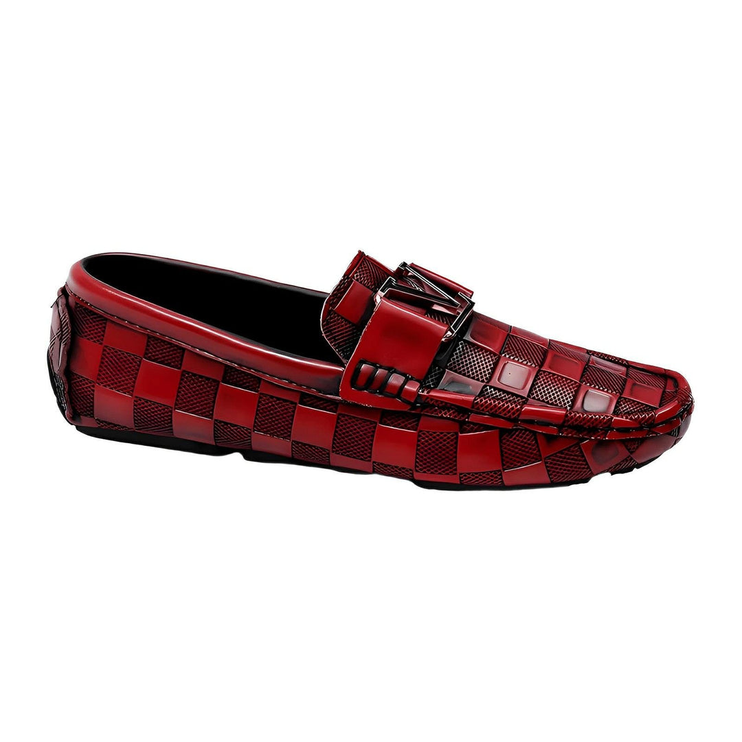Worthington Leather Loafers Wynston Duke Red 5 