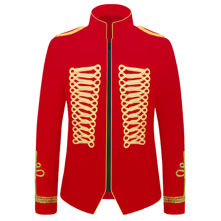Yelverton High-Collar Blazer Wynston Duke Red 36R 