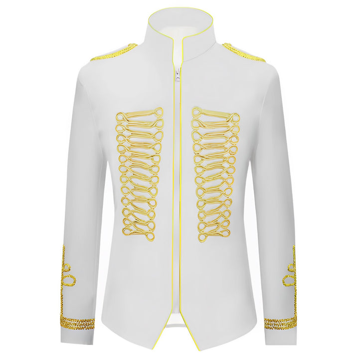 Yelverton High-Collar Blazer Wynston Duke White 36R 