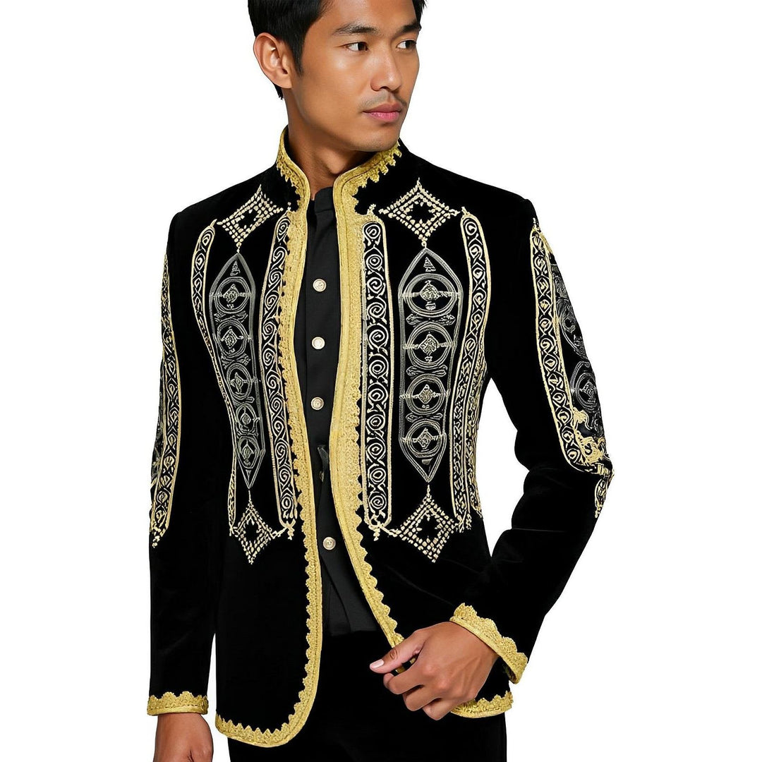Zane Embroidered Blazer Wynston Duke 