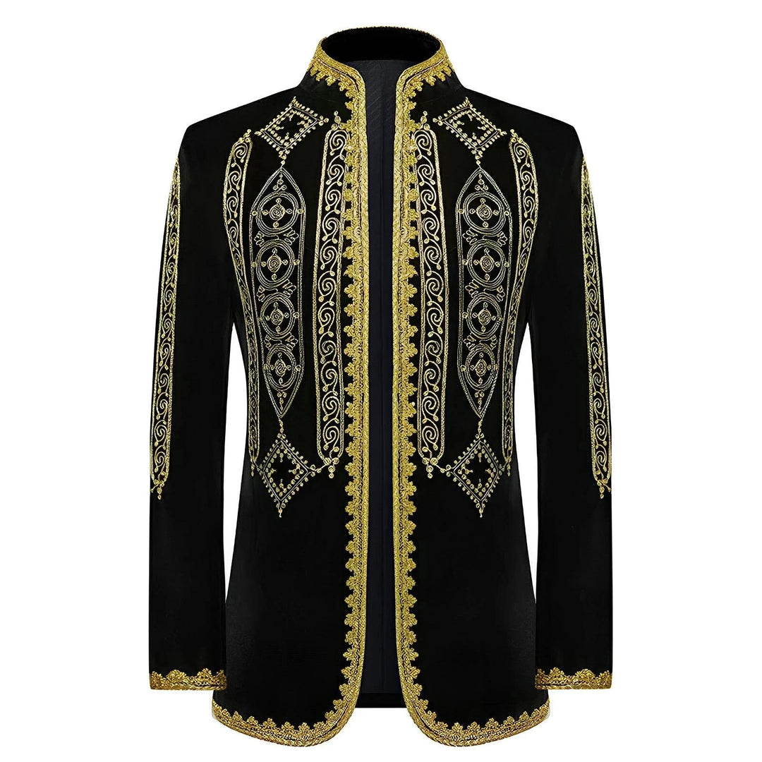 Zane Embroidered Blazer Wynston Duke XS 