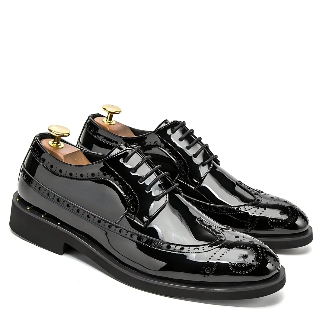 Zane Patent Leather Oxfords Wynston Duke Black 7 