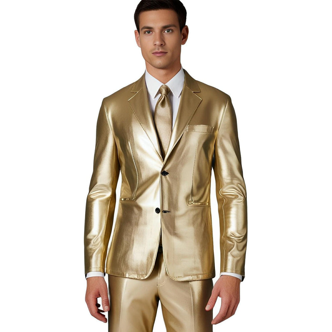 Zane Patent Leather Suit Wynston Duke 